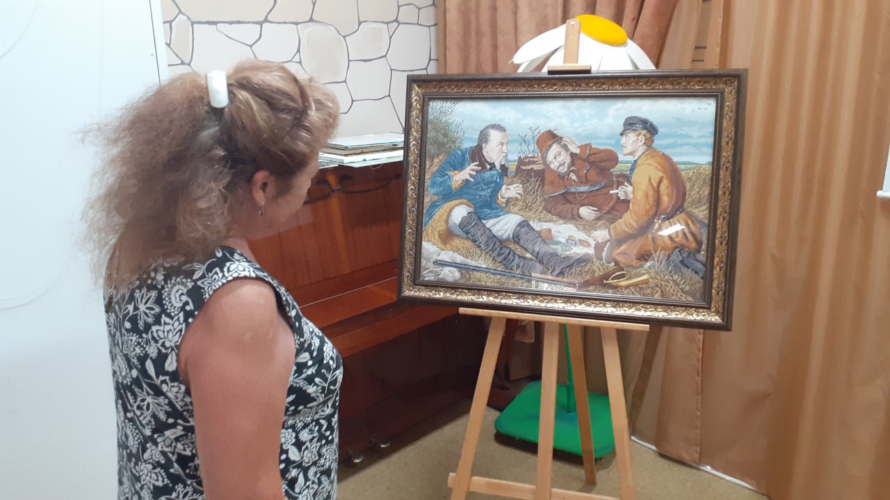 Выставка работ Альбертины Миронович